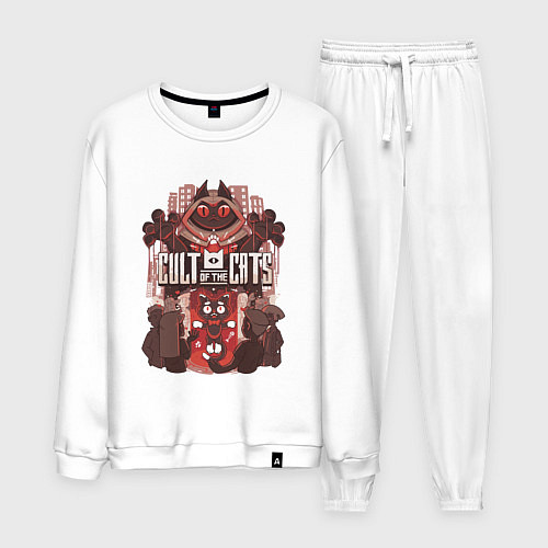 Мужской костюм Cult Of The Cats / Белый – фото 1