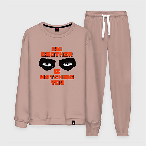 Мужской костюм TOTAL CONTROL / Пыльно-розовый – фото 1