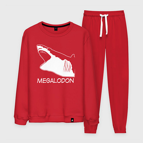 Мужской костюм Пасть мегалодона / Красный – фото 1