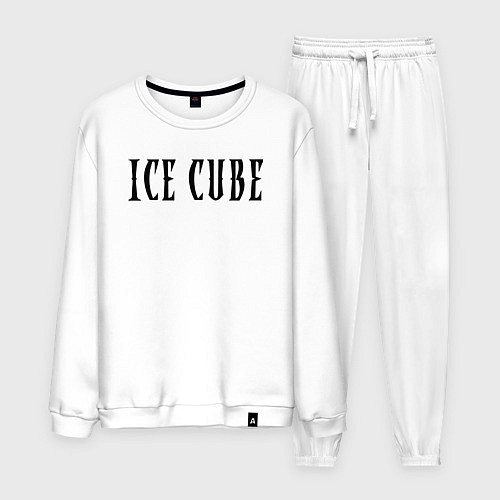 Мужской костюм Ice Cube - logo / Белый – фото 1