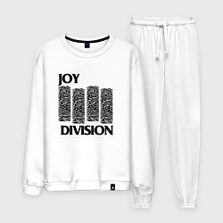 Костюм хлопковый мужской Joy Division - rock, цвет: белый