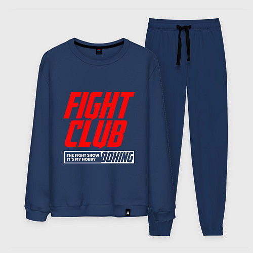 Мужской костюм Fight club boxing / Тёмно-синий – фото 1