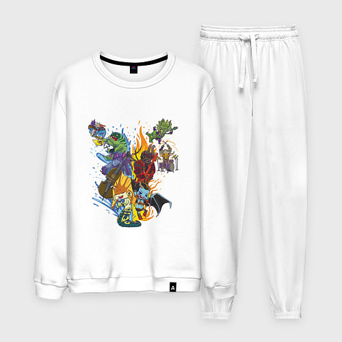 Мужской костюм Heroes of Dota 2 / Белый – фото 1