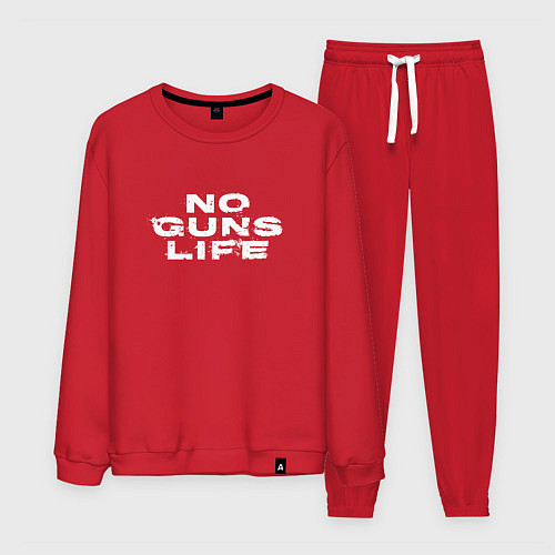 Мужской костюм No Guns Life лого / Красный – фото 1