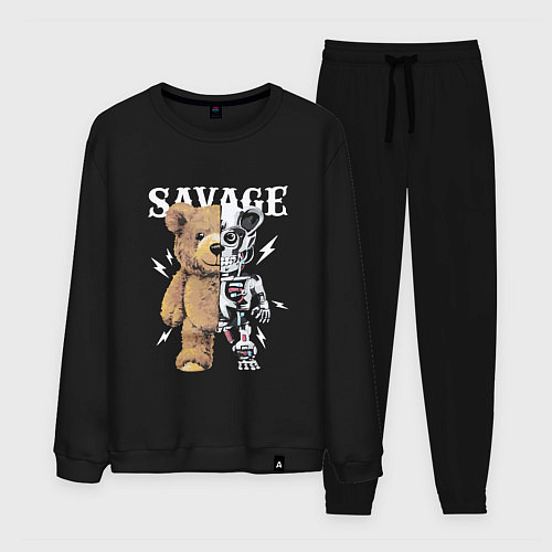 Мужской костюм Savage Bear / Черный – фото 1