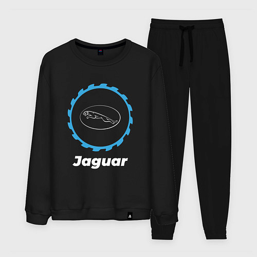 Мужской костюм Jaguar в стиле Top Gear / Черный – фото 1