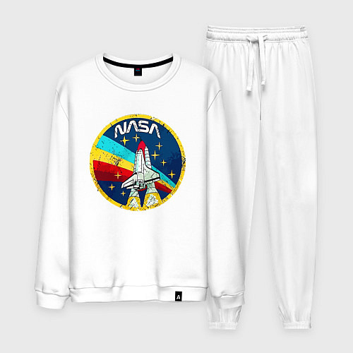 Мужской костюм NASA - emblem - USA / Белый – фото 1