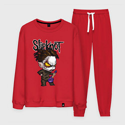 Костюм хлопковый мужской Slipknot - art, цвет: красный