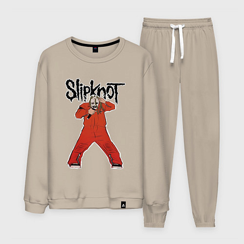 Мужской костюм Slipknot fan art / Миндальный – фото 1