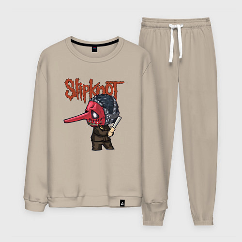 Мужской костюм Slipknot mask art / Миндальный – фото 1
