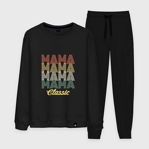 Мужской костюм Mama Classic / Черный – фото 1