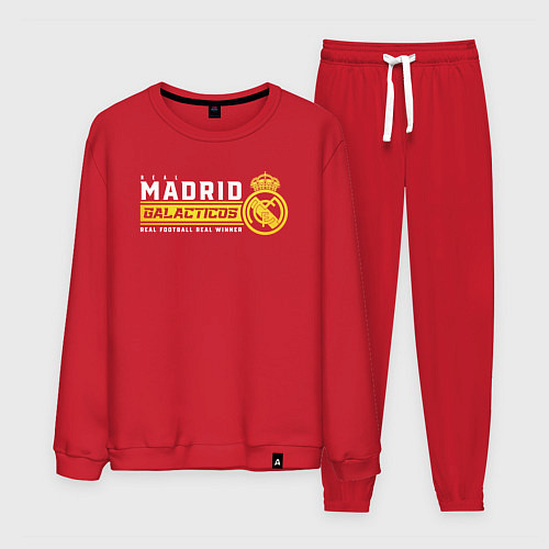 Мужской костюм Real Madrid galacticos / Красный – фото 1