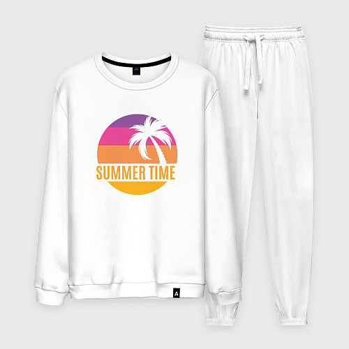 Мужской костюм Summer time California / Белый – фото 1