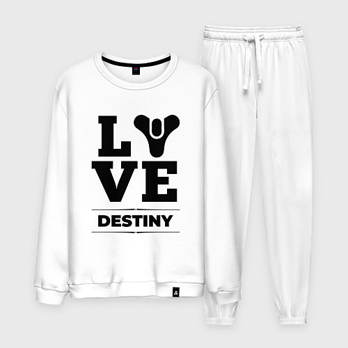 Мужской костюм Destiny love classic / Белый – фото 1