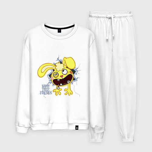 Мужской костюм Cuddles / Белый – фото 1