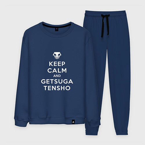 Мужской костюм Keep calm and getsuga tenshou / Тёмно-синий – фото 1