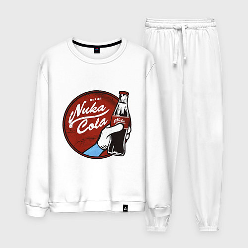 Мужской костюм Nuka cola sticker / Белый – фото 1