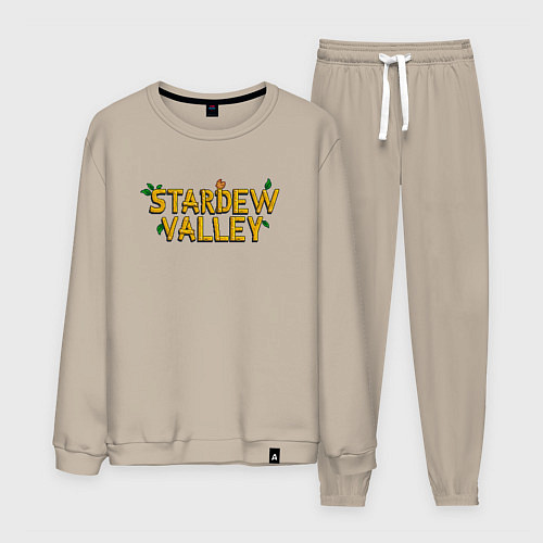 Мужской костюм Stardew Valley logo / Миндальный – фото 1