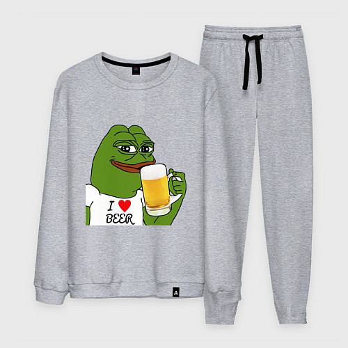 Мужской костюм Drink Pepe / Меланж – фото 1