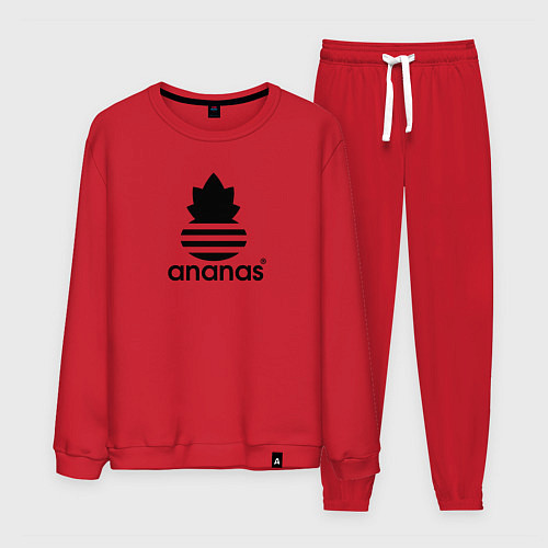 Мужской костюм Ananas - Adidas / Красный – фото 1