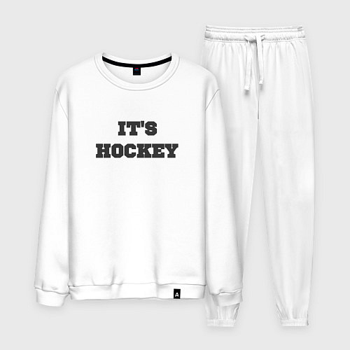 Мужской костюм Its hockey / Белый – фото 1