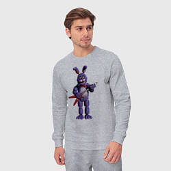 Костюм хлопковый мужской Бонни, цвет: меланж — фото 2