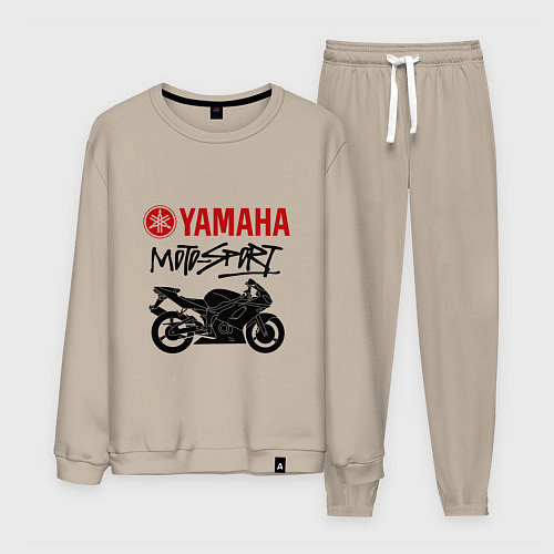 Мужской костюм Yamaha - motorsport / Миндальный – фото 1