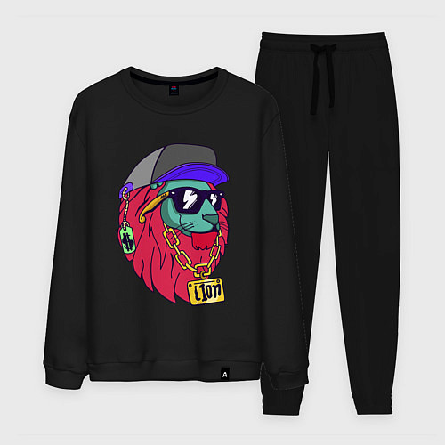 Мужской костюм Lion swag / Черный – фото 1