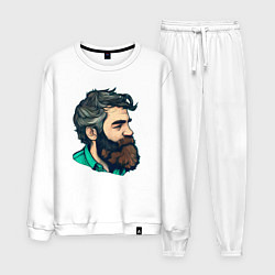 Мужской костюм Мужчина с бородой