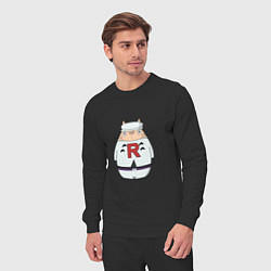 Костюм хлопковый мужской Totoro rocket, цвет: черный — фото 2