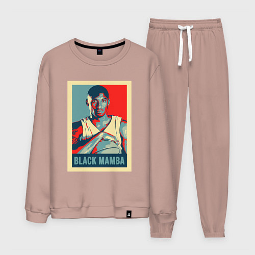 Мужской костюм Black mamba poster / Пыльно-розовый – фото 1
