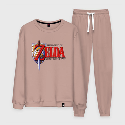 Мужской костюм The Legend of Zelda game / Пыльно-розовый – фото 1