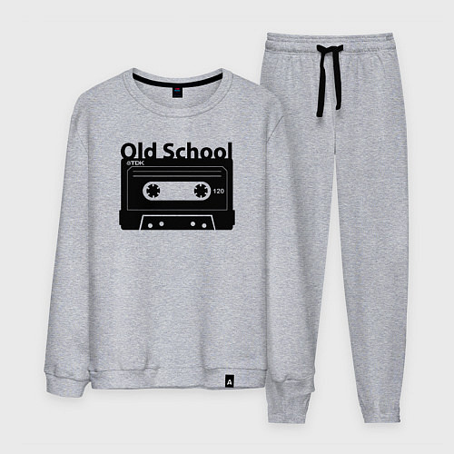 Мужской костюм Old school music / Меланж – фото 1