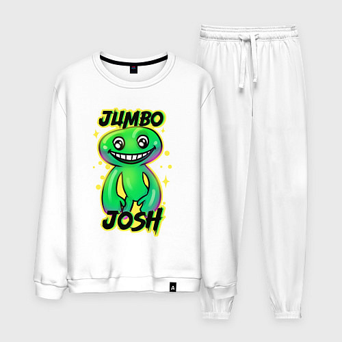 Мужской костюм Jumbo Josh / Белый – фото 1