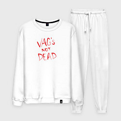 Костюм хлопковый мужской VAG not dead, цвет: белый