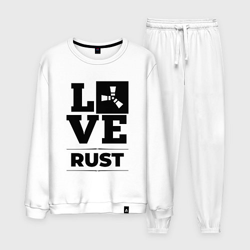 Мужской костюм Rust love classic / Белый – фото 1