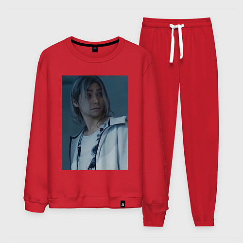 Мужской костюм Алиса в пограничье Чишия / Красный – фото 1