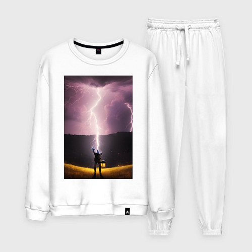 Мужской костюм Дурак на холме / Белый – фото 1