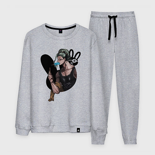 Мужской костюм Buddha with ice cream / Меланж – фото 1