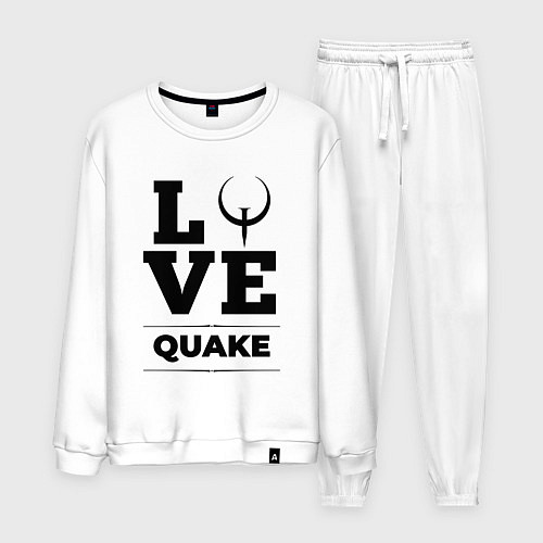 Мужской костюм Quake love classic / Белый – фото 1