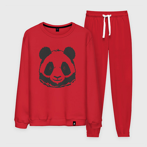 Мужской костюм Панда бамбуковый медведь / Красный – фото 1