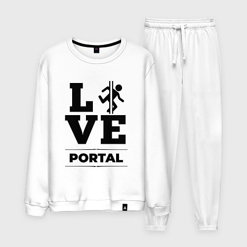 Мужской костюм Portal love classic / Белый – фото 1