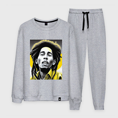 Мужской костюм Bob Marley Digital Art / Меланж – фото 1