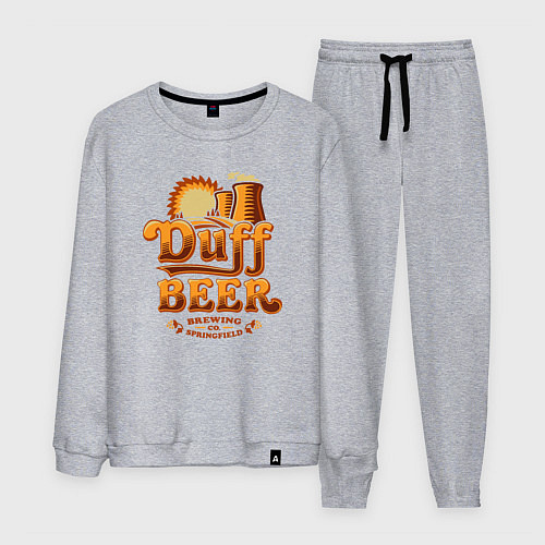 Мужской костюм Duff beer brewing / Меланж – фото 1