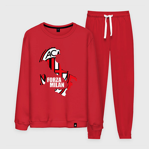 Мужской костюм Forza Milan / Красный – фото 1