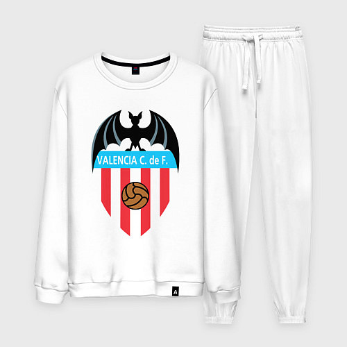 Мужской костюм FC Valencia / Белый – фото 1