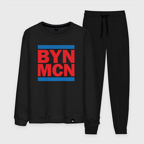Мужской костюм Run Bayern Munchen / Черный – фото 1