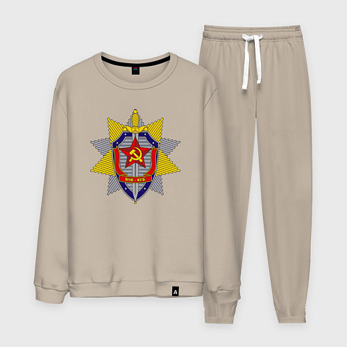 Мужской костюм ВЧК КГБ / Миндальный – фото 1