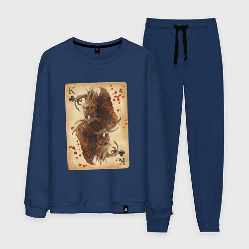 Мужской костюм Fable III Хозяин Теней, король крести / Тёмно-синий – фото 1