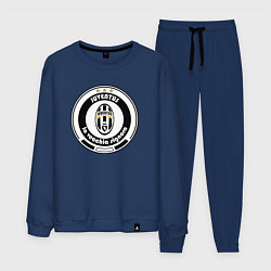 Костюм хлопковый мужской Juventus club, цвет: тёмно-синий